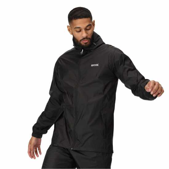 Мъжко водонепромокаемо облекло Regatta Мъжко Яке Pack It Jacket Mens Черно Regatta Мъжко Яке Pack It Jacket Mens Черно Мъжко водонепромокаемо облекло