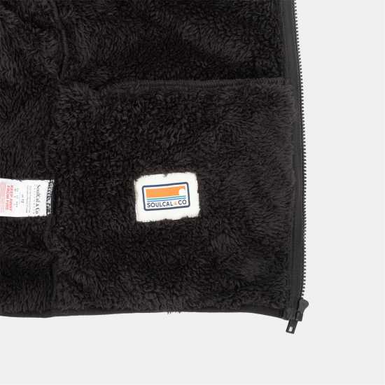 Soulcal Full Zip Fleece Ld54 Black 