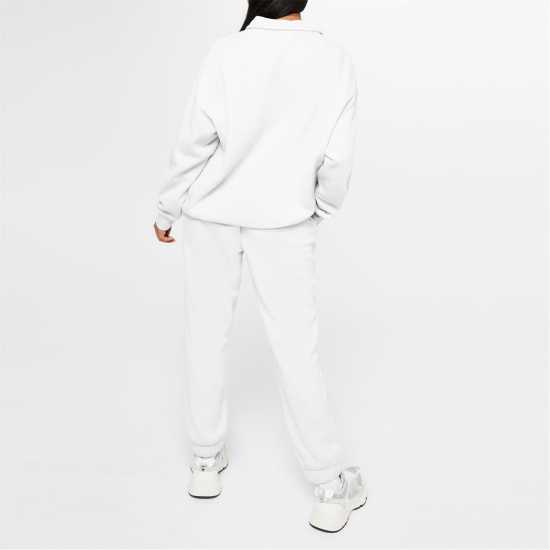 Slazenger Quarter Zip Sweatshirt Womens Ледено сиво марл Дамски полар