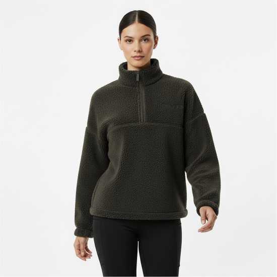 Usa Pro Borg Quarter Zip Fleece Womens Затихнал каки Usa Pro Borg Quarter Zip Fleece Womens Затихнал каки