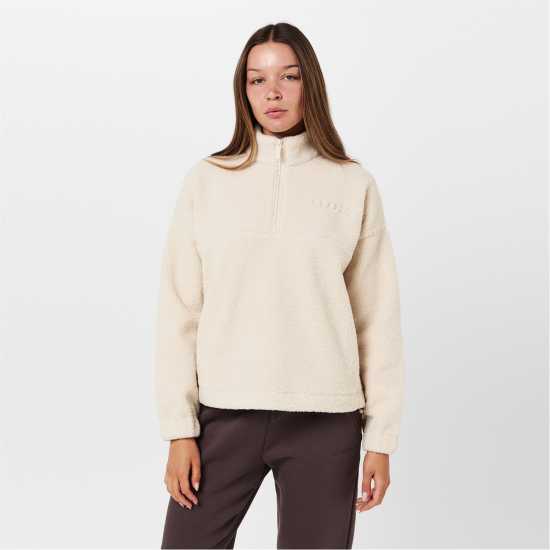 Дамски полар Usa Pro Borg Quarter Zip Fleece Womens Usa Pro Borg Quarter Zip Fleece Womens Дамски полар