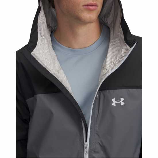 Under Armour Непромокаемо Яке Men's Cloudstrike Waterproof Jacket Black Under Armour Непромокаемо Яке Men's Cloudstrike Waterproof Jacket Black