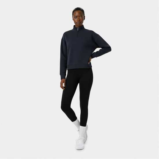 Дамски полар Usa Pro Quarter Zip Top Womens Угъл Usa Pro Quarter Zip Top Womens Угъл Дамски полар
