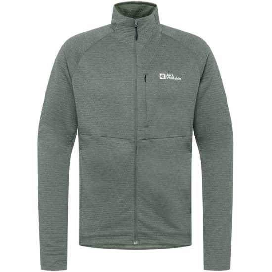 Jack Wolfskin Taiga Flc Jk Sn52 Slate Green Мъжки полар