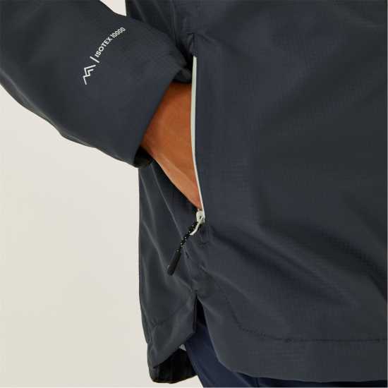 Дамски якета и палта Дамско Яке Regatta Hamara Waterproof Jacket Womens Сиво сигнално Дамско Яке Regatta Hamara Waterproof Jacket Womens Сиво сигнално Дамски якета и палта