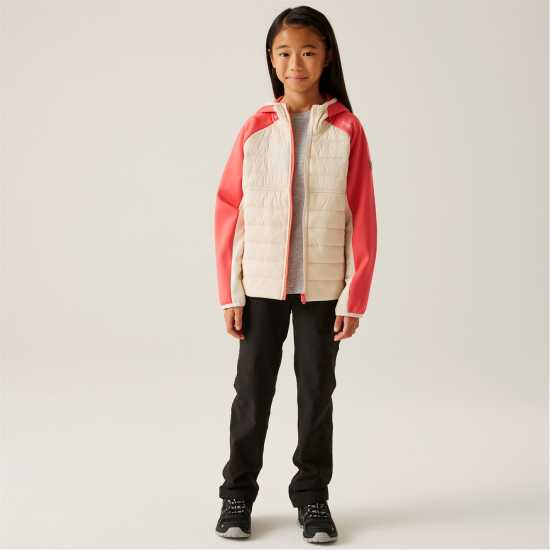 Детско Яке Regatta Kielder Jacket Juniors Ванилия/Праскова 