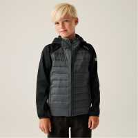 Детско Яке Regatta Kielder Jacket Juniors Черно/Сиво Детско Яке Regatta Kielder Jacket Juniors Черно/Сиво