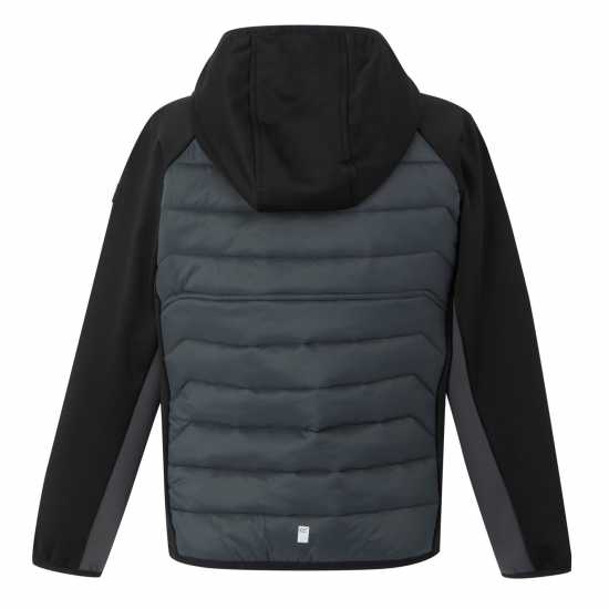 Детско Яке Regatta Kielder Jacket Juniors Черно/Сиво 