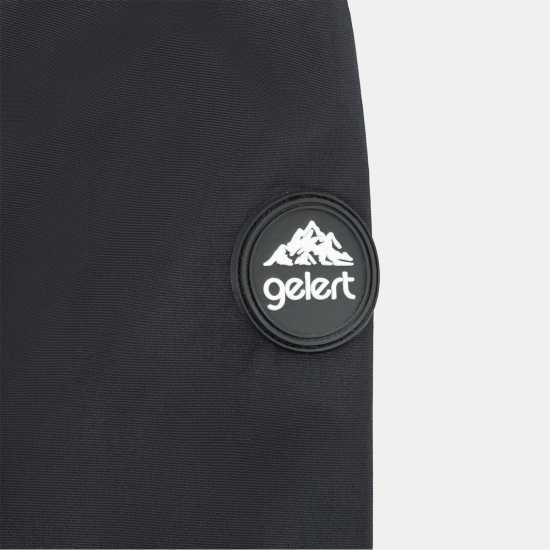 Gelert Непромокаемо Яке Girls Coast Hooded Stormlite 5000Mm Waterproof Jacket Black 
