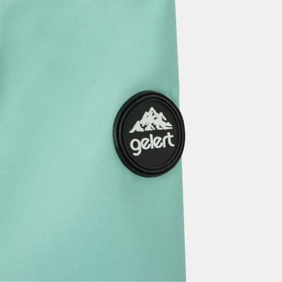 Gelert Непромокаемо Яке Girls Coast Hooded Stormlite 5000Mm Waterproof Jacket Sage Green 