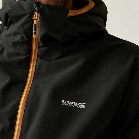 Непромокаемо Яке Men's Caspen Isotex 10000 Breathable Waterproof Long Sleeve Full Zip Waterproof Jacket  