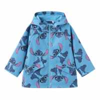 Character Infant Girls Pu Raincoat Stitch Детски якета и палта