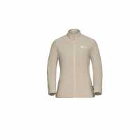 Jack Wolfskin Women's Jw Taunus Full-Zip Fleece Pale Sand Jack Wolfskin Women's Jw Taunus Full-Zip Fleece Pale Sand