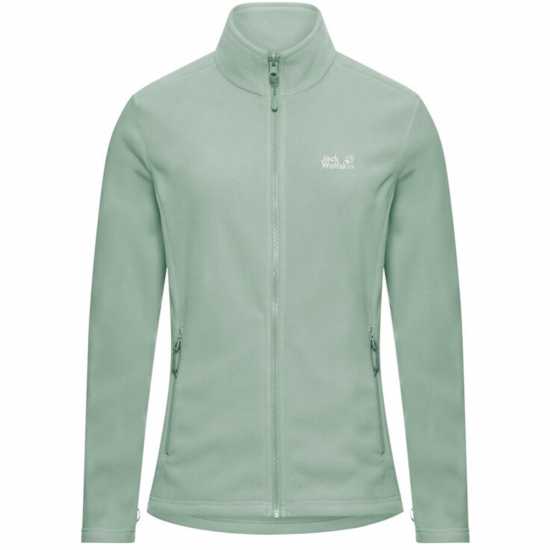 Jack Wolfskin Women's Jw Taunus Full-Zip Fleece Green Jack Wolfskin Women's Jw Taunus Full-Zip Fleece Green