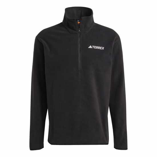Мъжки полар Adidas Яке Полар Terrex Multi Essentials Half Zip Fleece Jacket Black Adidas Яке Полар Terrex Multi Essentials Half Zip Fleece Jacket Black Мъжки полар