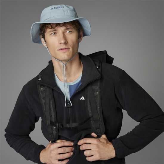 Мъжки полар Adidas Яке Полар Terrex Multi Essentials Half Zip Fleece Jacket Black Adidas Яке Полар Terrex Multi Essentials Half Zip Fleece Jacket Black Мъжки полар