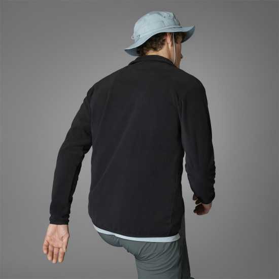 Мъжки полар Adidas Яке Полар Terrex Multi Essentials Half Zip Fleece Jacket Black Adidas Яке Полар Terrex Multi Essentials Half Zip Fleece Jacket Black Мъжки полар