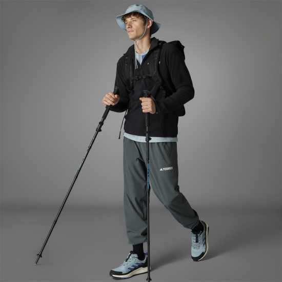 Мъжки полар Adidas Яке Полар Terrex Multi Essentials Half Zip Fleece Jacket Black Adidas Яке Полар Terrex Multi Essentials Half Zip Fleece Jacket Black Мъжки полар