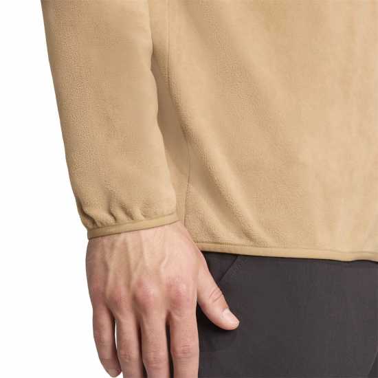 Adidas Яке Полар Terrex Multi Essentials Half Zip Fleece Jacket Cardboard Мъжки полар