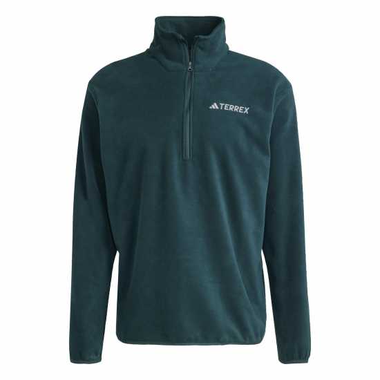 Мъжки полар Adidas Яке Полар Terrex Multi Essentials Half Zip Fleece Jacket Ivy Green Adidas Яке Полар Terrex Multi Essentials Half Zip Fleece Jacket Ivy Green Мъжки полар