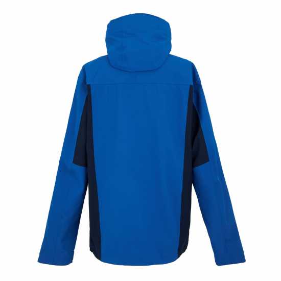 Непромокаемо Яке Мъжко Regatta Birchdale Waterproof Jacket Mens Синьо/Морско синьо Мъжко водонепромокаемо облекло
