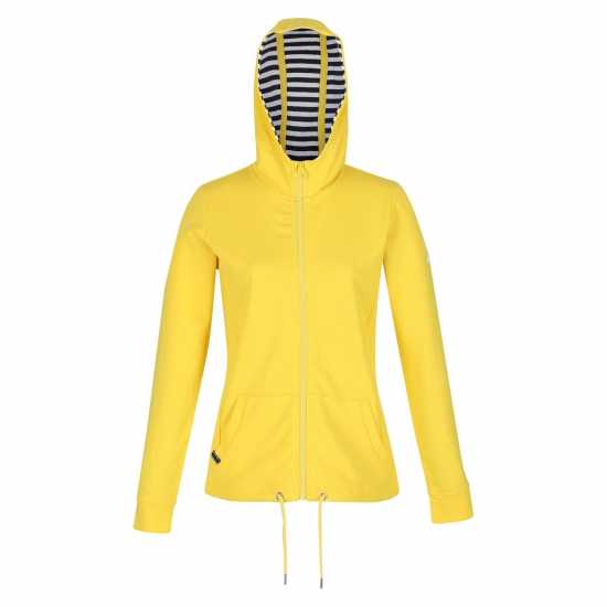 Дамски полар Дамско Яке Regatta Bayarma Hood Jacket Womens Жълто за кукуруза Дамско Яке Regatta Bayarma Hood Jacket Womens Жълто за кукуруза Дамски полар