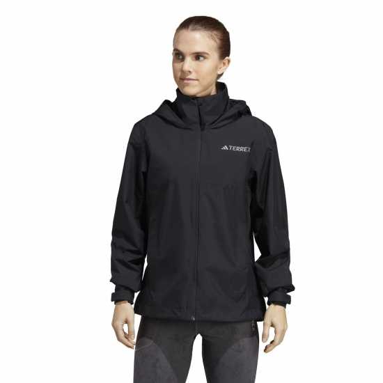 Adidas Непромокаемо Яке Women's Terrex Two-Layer Rain.rdy Long Sleeve Waterproof Jacket Adidas Непромокаемо Яке Women's Terrex Two-Layer Rain.rdy Long Sleeve Waterproof Jacket