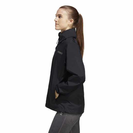 Adidas Непромокаемо Яке Women's Terrex Two-Layer Rain.rdy Long Sleeve Waterproof Jacket Adidas Непромокаемо Яке Women's Terrex Two-Layer Rain.rdy Long Sleeve Waterproof Jacket