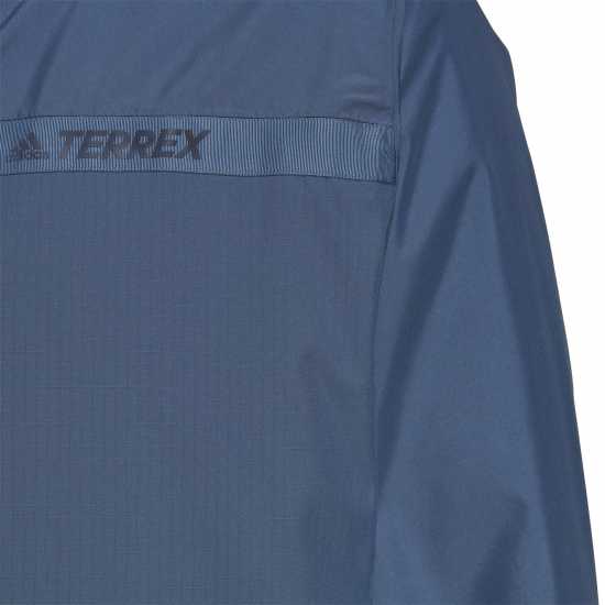 Adidas Terrex Mens Mt Insulated Rain Jacket Wonder Steel - Мъжки грейки