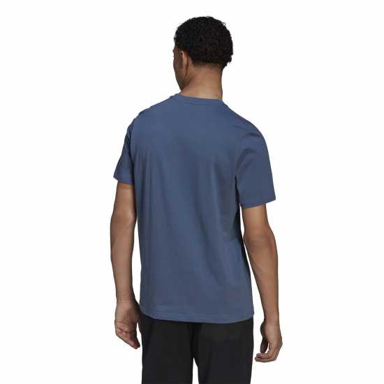 Adidas Мъжка Тениска Terrex Logo T Shirt Mens Wonder Steel Мъжки ризи