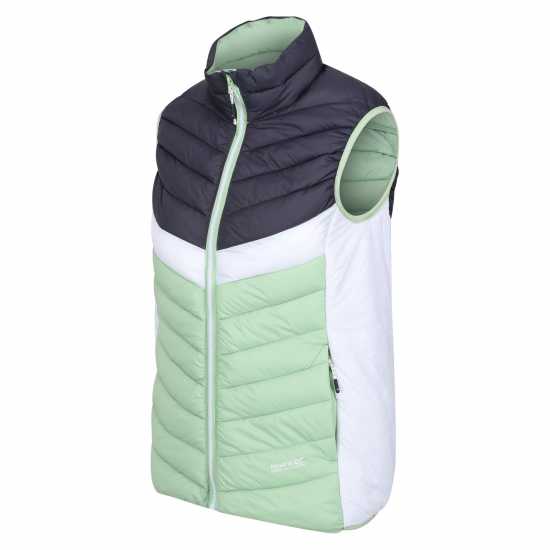 Women's Harrock Padded Lightweight Gilet Зелено/Сиво 
