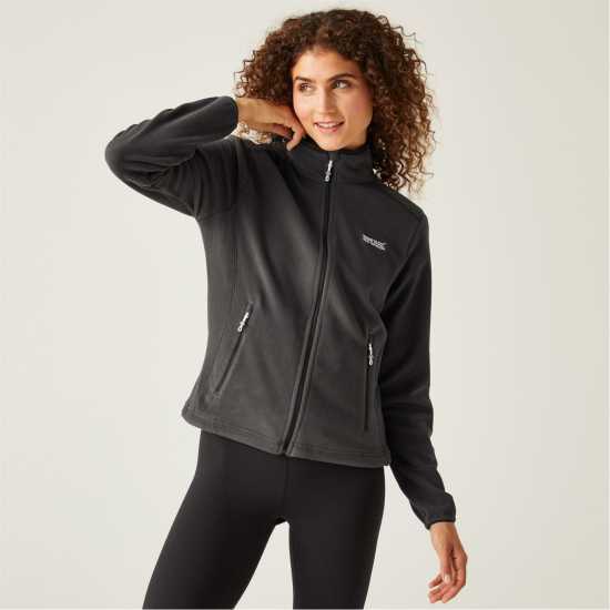 Regatta Floreo Full Zip Fleece Top Womens Ясен 