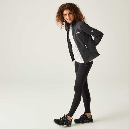 Regatta Floreo Full Zip Fleece Top Womens Ясен 