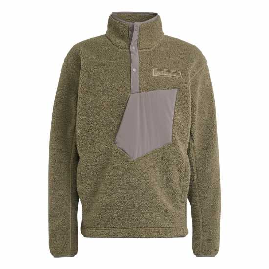 Мъжки полар Adidas Полар Мъже Xpl Pile Snap Fleece Mens Adidas Полар Мъже Xpl Pile Snap Fleece Mens Мъжки полар