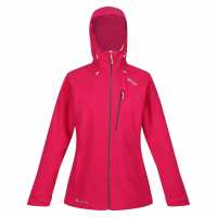 Regatta Непромокаемо Яке Waterproof Jacket - Ladies Розова Захранване Дамски якета и палта