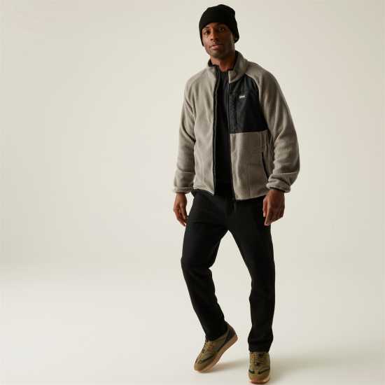 Regatta Frankie Borg Full-Zip Fleece Златен пясък 