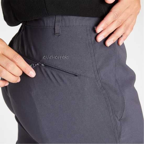 Craghoppers Womens Kiwi Pro Trousers Graphite Почистване и импрегниране