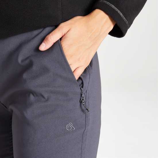 Craghoppers Womens Kiwi Pro Trousers Graphite Почистване и импрегниране