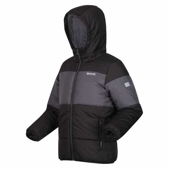 Regatta Lofthous Jkt Jn41 Black/Grey - Детски якета и палта