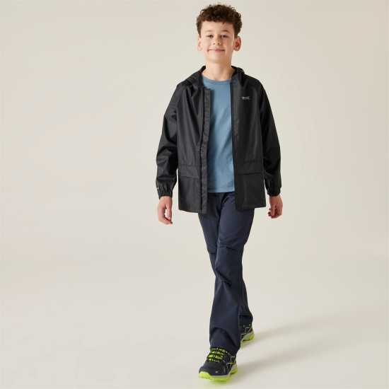 Непромокаемо Яке Regatta Unisex Kids' Waterproof Jacket Navy Непромокаемо Яке Regatta Unisex Kids' Waterproof Jacket Navy