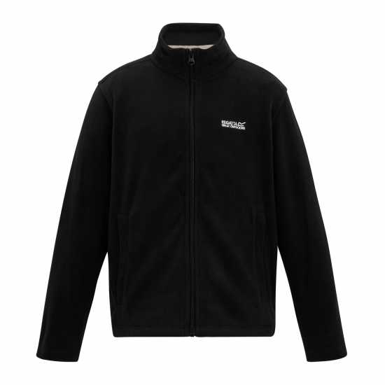 Regatta Kids' Full Zip Fleece Black 