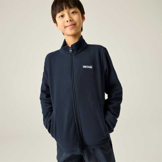 Regatta Kids' Full Zip Fleece Navy 