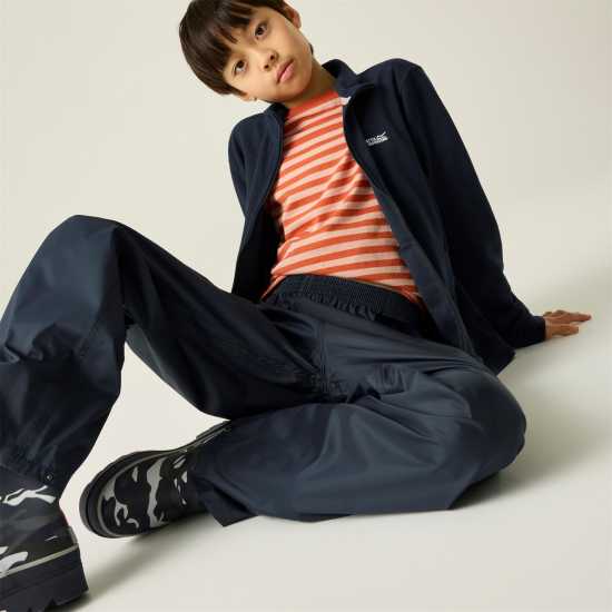 Regatta Kids' Full Zip Fleece Navy 