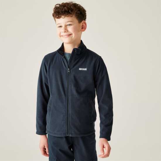 Regatta Kids' Full Zip Fleece Navy 