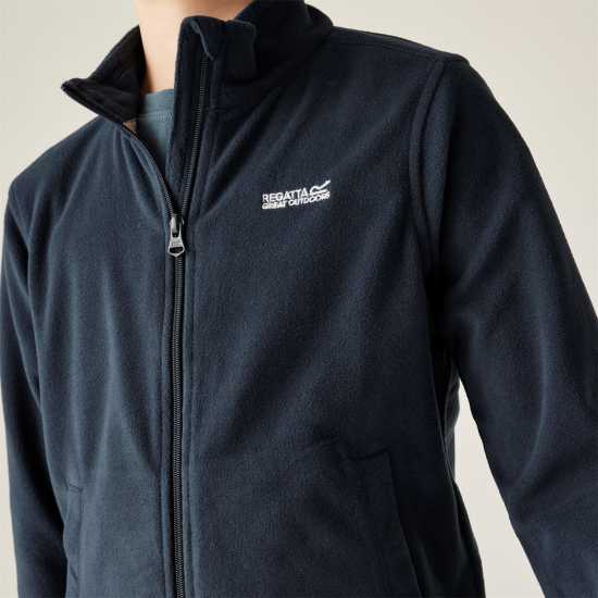 Regatta Kids' Full Zip Fleece Navy 