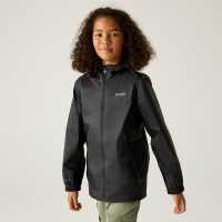 Непромокаемо Яке Regatta Unisex Kids' Waterproof Jacket Black Непромокаемо Яке Regatta Unisex Kids' Waterproof Jacket Black