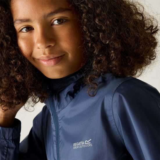 Regatta Unisex Kids' Waterproof Jacket Midnight 
