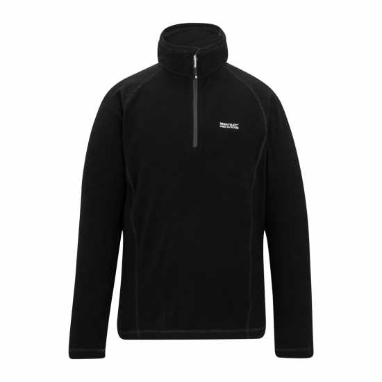 Regatta Men's Quarter Zip Fleece Black 