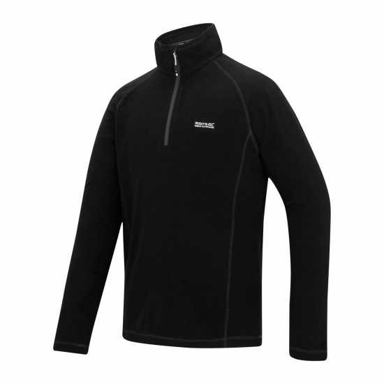 Regatta Men's Quarter Zip Fleece Black 