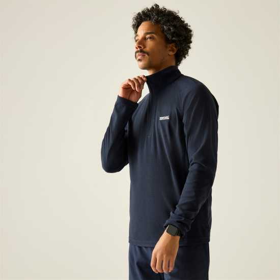 Regatta Men's Quarter Zip Fleece Navy 